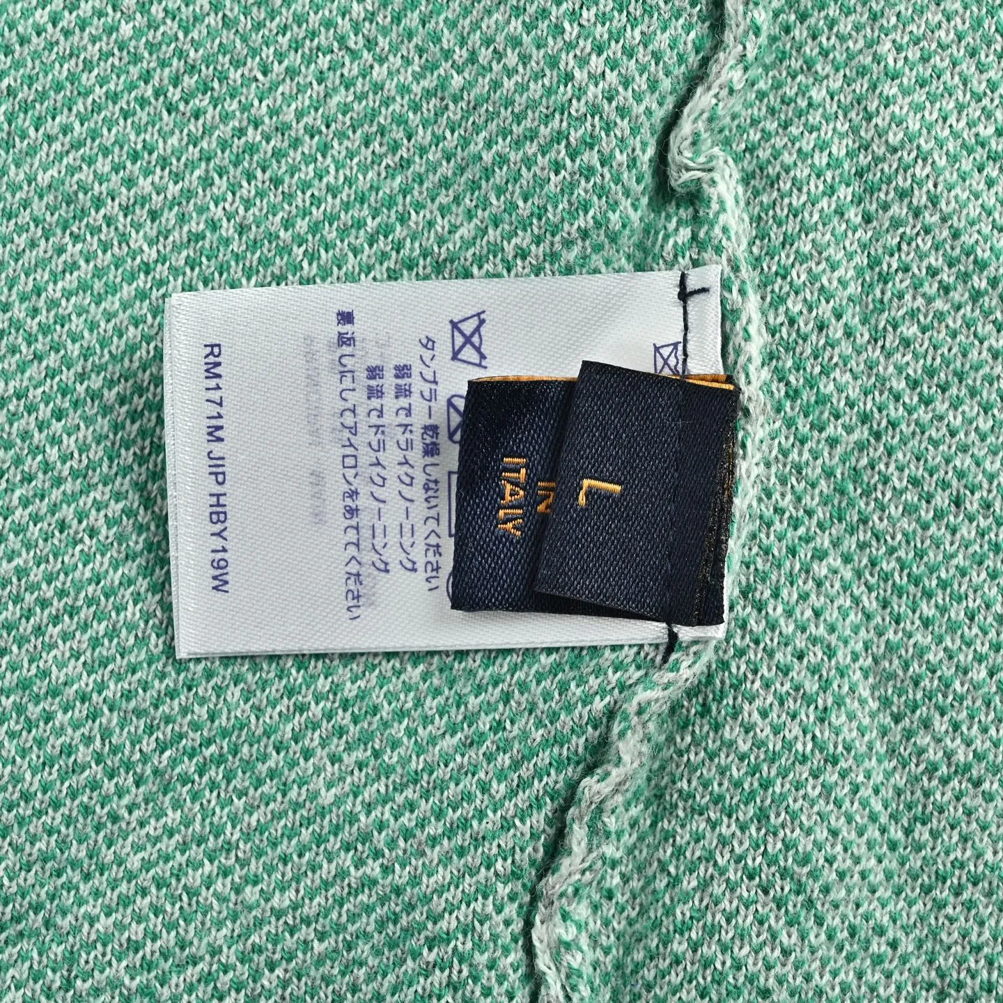 Louis Vuitton/Louis Vuitton checkerboard knitted jacquard short sleeves